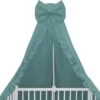 Babybam Hemeltje Ruffle Stone Green Babysluier Met Ruches - Babyhemeltje Voor Wiegje Of Ledikant -Winkel voor babyproducten 1200x1183 12