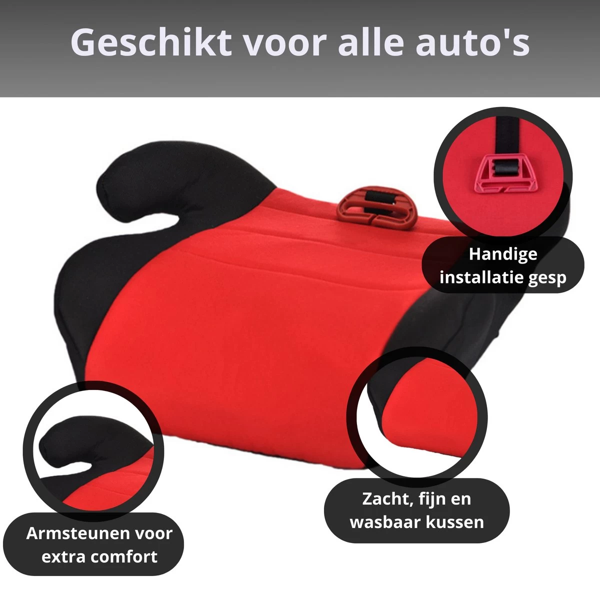Vianza Zitverhoger Auto incl. Gordelbeschermer - Kinderzitje auto Vianza Zitverhoger Auto Incl. Gordelbeschermer - Kinderzitje Auto -Winkel voor babyproducten 1200x1188 7