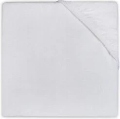 Jollein Hoeslaken Molton Ledikant 60x120cm - Wit