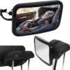 YUNICS® Autospiegel Baby - Achterbank Spiegel - Baby Spiegel Auto - Verstelbaar - Zwart -Winkel voor babyproducten 1200x1192 10