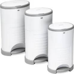 Korbell Luieremmer PLUS 26l - Wit -Winkel voor babyproducten 1200x1198 37