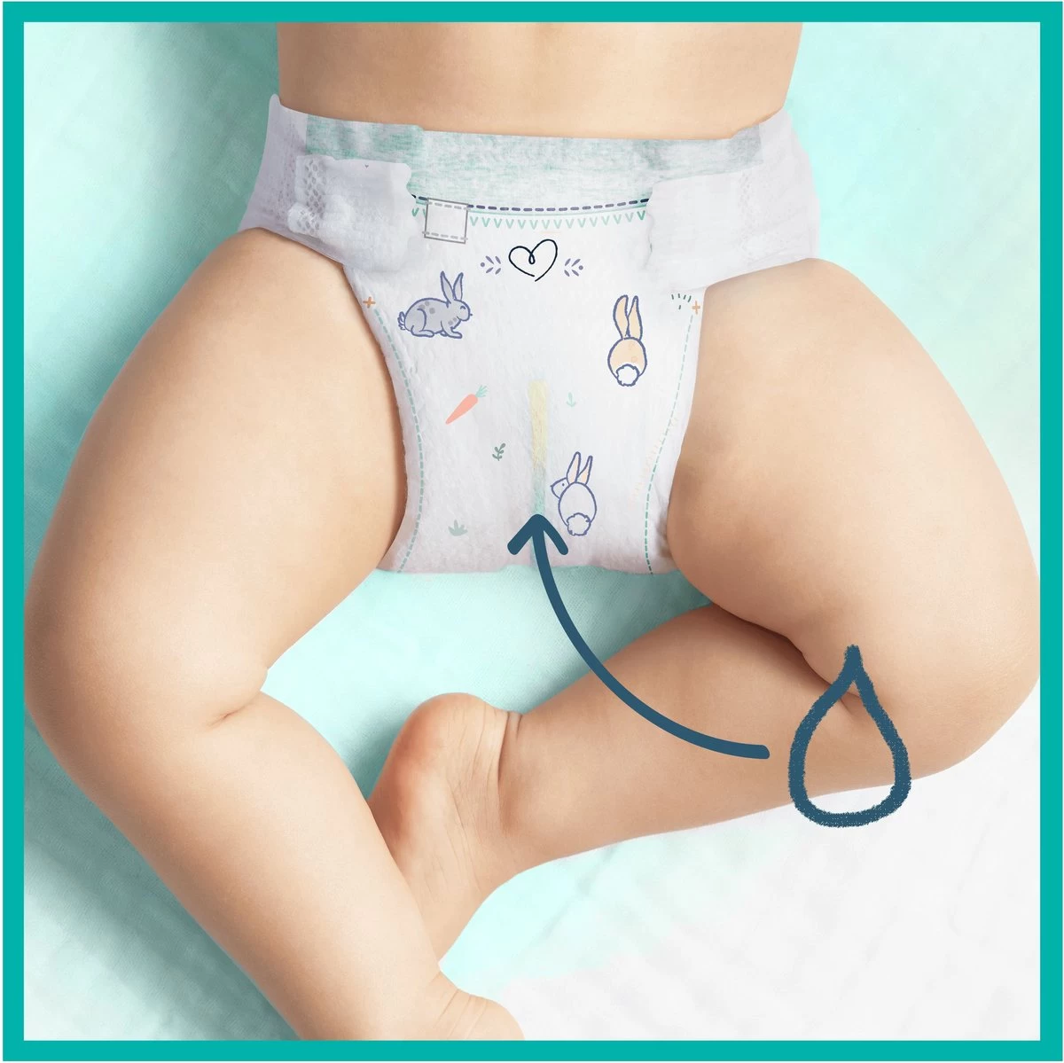 Pampers Harmonie Luiers - Maat 1 (2-5kg) - 180 Luiers - Maandbox Pampers® Pampers Harmonie Luiers - Maat 1 (2-5kg) - 180 Luiers - Maandbox -Winkel voor babyproducten 1200x1199 12