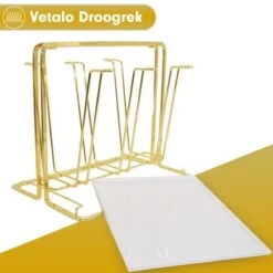 Flessenrek - Droogrek Babyfles - Flessen Rek Baby - Flessendroogrek Met Opvangbak - Afdruiprek - Afwasrek - Flessenrekje - Lekbak - Égouttoir - Goude Droogrek - Vetalo -Winkel voor babyproducten 1200x1200 1314