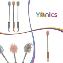 YUNICS® Flessenborstel - Flessenschraper - Pottenlikker - Flessenlikker - Pottenlikker - 30 CM - 3 Stuks -Winkel voor babyproducten 1200x1200 1342