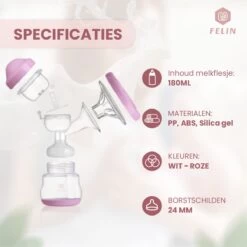 Felin Handkolf - Borstkolf - BPA Vrij - Inclusief 180 Ml Babyfles En Speen -Winkel voor babyproducten 1200x1200 1399
