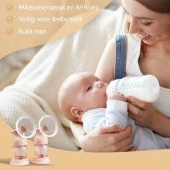 Hunnybunny® Elektrische Borstkolf Dubbel Incl. LCD Scherm - HD Touch Panel - Meerdere Zuigniveaus En Modi’s -– Kolfapparaten Electrisch – Fluisterstil En BPA Vrij -Winkel voor babyproducten 1200x1200 1440