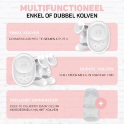 Vulpes BabyCare® Borstkolf Kolfapparaat - Dubbele Elektrische Borstkolf Met Nachtlamp - Oplaadbare Accu - Draagbaar - BPA-Vrij - Incl. 60 Moedermelkbewaarzakjes - PRO Versie 5 Vulpes BabyCare® Borstkolf Kolfapparaat - Dubbele Elektrische Borstkolf Met Nachtlamp - Oplaadbare Accu - Draagbaar - BPA-Vrij - Incl. 60 Moedermelkbewaarzakjes - PRO Versie -Winkel voor babyproducten 1200x1200 1451