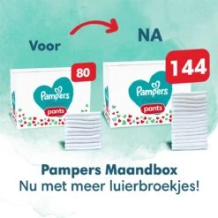 Pampers® Pampers Harmonie Pants Maat 5 - 144 Luierbroekjes - 12kg Tot 17kg - Maandbox -Winkel voor babyproducten 1200x1200 146