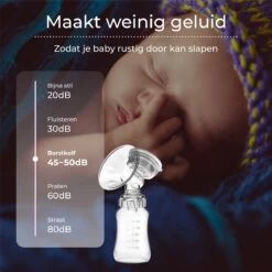 Nuvance - Dubbel Draagbare Elektrische Borstkolf - Inclusief Melkfles - 300ml - Handkolf - Kolfapparaten - Borstvoeding - 18 Standen - BPA Vrij -Winkel voor babyproducten 1200x1200 1469