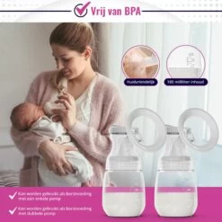 Babeza Borstkolf - Elektrische Borstkolf - Incl. 2 Babyfles 180ml - Handsfree - Oplaadbaar - Dubbele Borstkolf 6 Babeza Borstkolf - Elektrische Borstkolf - Incl. 2 Babyfles 180ml - Handsfree - Oplaadbaar - Dubbele Borstkolf -Winkel voor babyproducten 1200x1200 1485