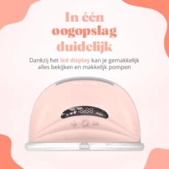 Evite Elektrische Draadloze Borstkolf – Handsfree & Draagbaar – BPA-Vrij – Dubbele Borstkolf – Met E-Book - Roze -Winkel voor babyproducten 1200x1200 1510