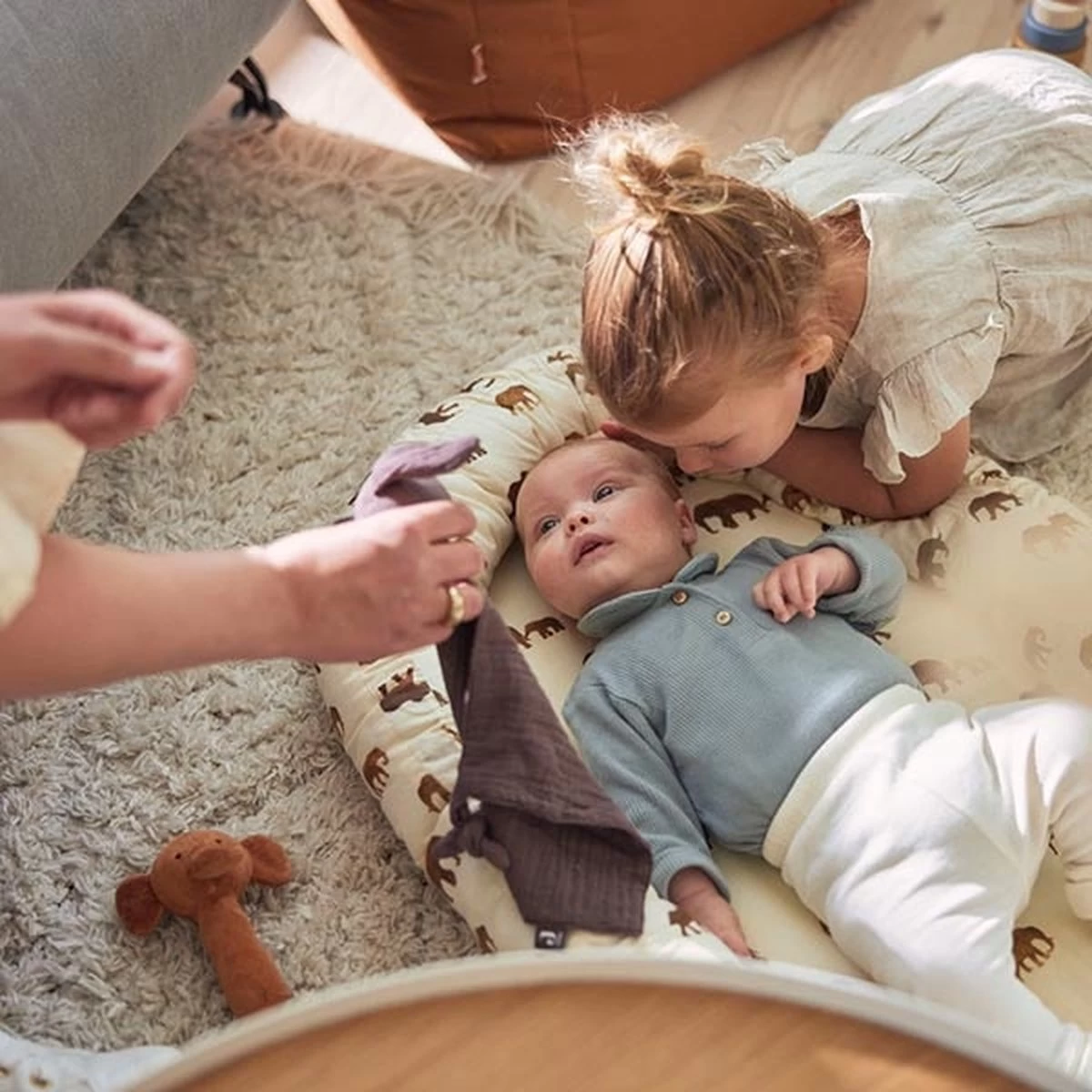 Jollein Speendoekje Bunny Ears - Chestnut Jollein Speendoekje Bunny Ears - Chestnut -Winkel voor babyproducten 1200x1200 1534