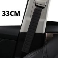 Hazlö Luxe Gordelhoezen - Extra Lang - Auto Gordel Beschermer - 33CM - Gordelkussen - Gordel Beschermer - Gordelhoes - 2 Stuks - Zwart -Winkel voor babyproducten 1200x1200 1572