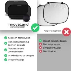 Zonnescherm Auto Baby - Extra Donker Voor Betere Bescherming - Zelfklevend - UV Protectie - Zijruit - Kind - Zonwering Auto- Vaderdag Cadeautje - Cadeau Voor Man - Vrouw - Sinterklaas Cadeautjes - Mannen - Vrouwen -Winkel voor babyproducten 1200x1200 1573