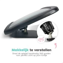 Autospiegel Baby - Verstelbare Achteruitkijkspiegel - Babyspiegel Voor Achterbank - Baby On Board Met Zuignap -Winkel voor babyproducten 1200x1200 1649