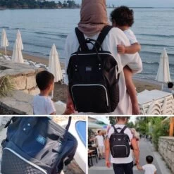 NanaBeebi Luiertas Rugzak Met Verschoonmatje - Zwart - Inclusief Flessenwarmhouder - Kinderwagenhaken En Isoleervak 6 NanaBeebi Luiertas Rugzak Met Verschoonmatje - Zwart - Inclusief Flessenwarmhouder - Kinderwagenhaken En Isoleervak -Winkel voor babyproducten 1200x1200 1709