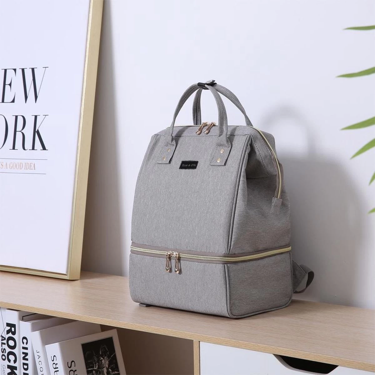 Rose & Ollie Kolftas Rugtas Grijs - Koeltas Moedermelk Rose & Ollie Kolftas Rugtas Grijs - Koeltas Moedermelk -Winkel voor babyproducten 1200x1200 1787