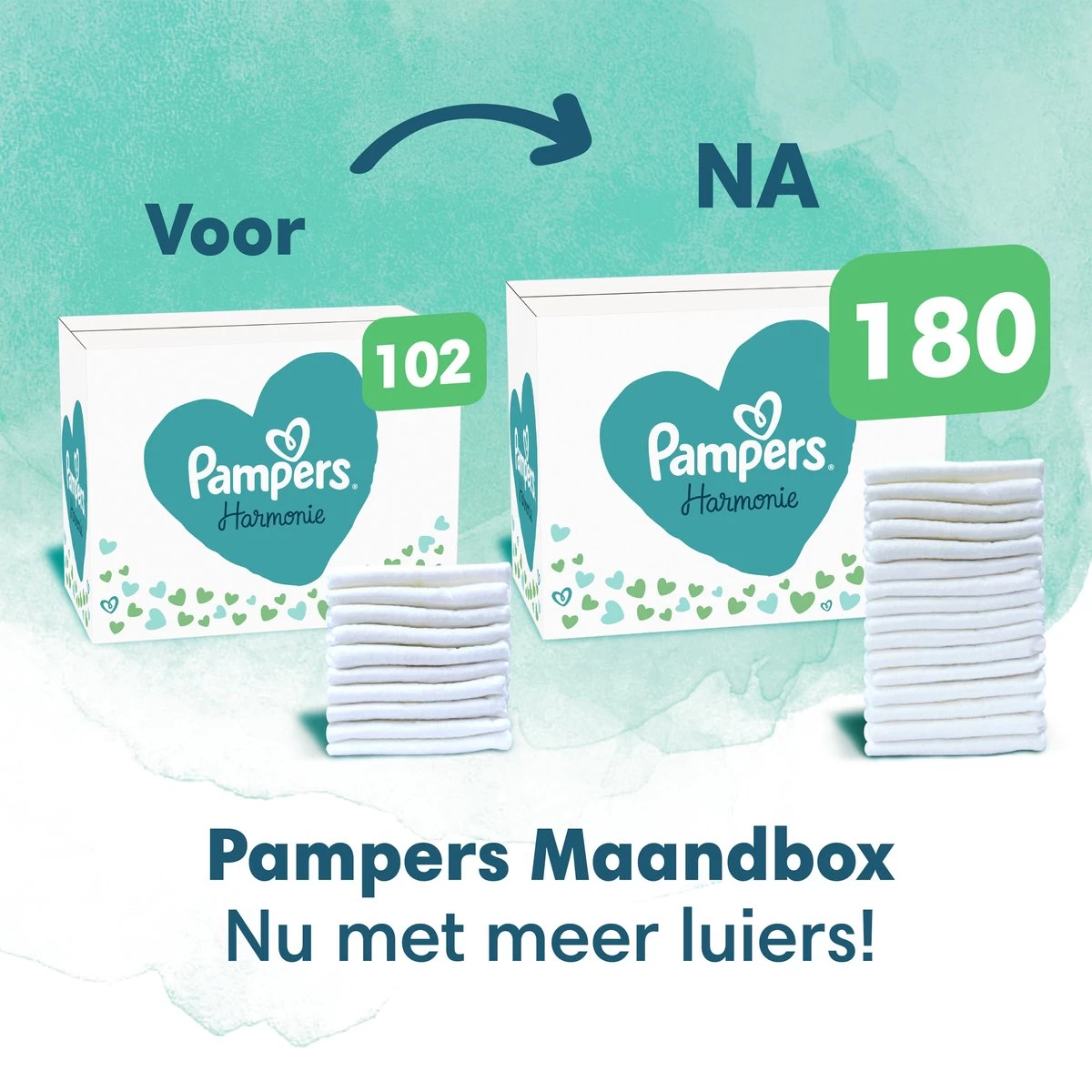 Pampers Harmonie Luiers - Maat 1 (2-5kg) - 180 Luiers - Maandbox Pampers® Pampers Harmonie Luiers - Maat 1 (2-5kg) - 180 Luiers - Maandbox -Winkel voor babyproducten 1200x1200 182
