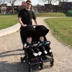 Deryan Luxe Rolo X2 Dubbele Buggy - Duo Buggy - Zwart 8 Deryan Luxe Rolo X2 Dubbele Buggy - Duo Buggy - Zwart -Winkel voor babyproducten 1200x1200 1853