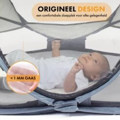 Deryan Baby Luxe Campingbedje – Inclusief Zelfopblaasbare Matras - Cream 5 Deryan Baby Luxe Campingbedje – Inclusief Zelfopblaasbare Matras - Cream -Winkel voor babyproducten 1200x1200 1943