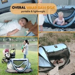 Deryan Peuter Luxe Campingbedje – Inclusief Zelfopblaasbare Matras - Blue -Winkel voor babyproducten 1200x1200 1948