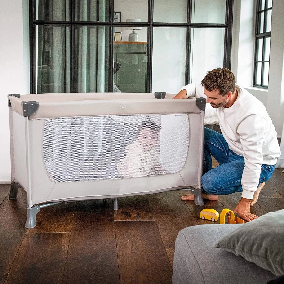 Hauck Dream N Play Campingbedje Set - Met Matras en Muggennet - Beige Hauck Dream N Play Campingbedje Set - Met Matras En Muggennet - Beige -Winkel voor babyproducten 1200x1200 1954