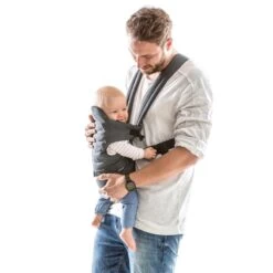 Hauck 2 Way Carrier Draagzak - Buikdrager - Melange Charcoal -Winkel voor babyproducten 1200x1200 2154