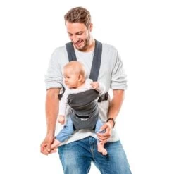 Hauck 2 Way Carrier Draagzak - Buikdrager - Melange Charcoal -Winkel voor babyproducten 1200x1200 2155