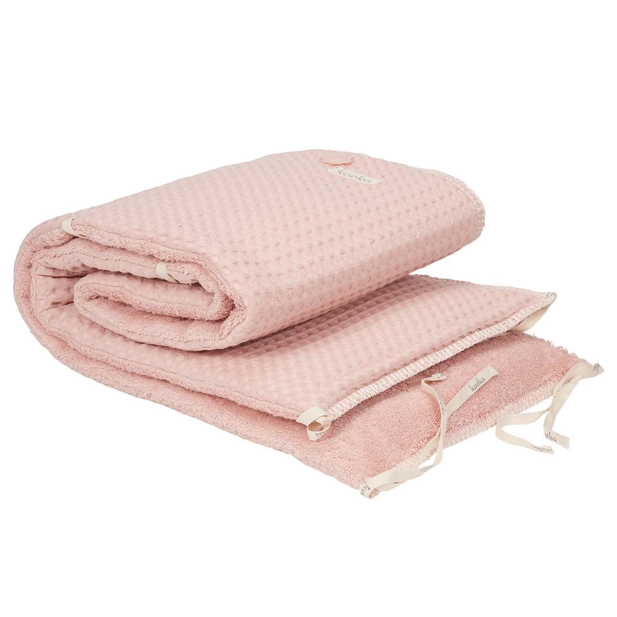 Koeka Boxbumper Amsterdam - roze 180x30cm Koeka Boxbumper Amsterdam - Roze 180x30cm -Winkel voor babyproducten 1200x1200 2432