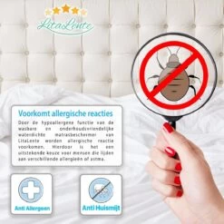 2x LitaLente Matrasbeschermer Waterdicht Babybedje 60x120 Cm - Ledikant Molton 60x120 - Baby Matrasbeschermer 60x120cm - Waterdicht En Ademend Huismijtwerend Matrasvernieuwer Matrashoes - Hoeslakenbadstof - Antibacteriëel - Rondom Elastiek -Winkel voor babyproducten 1200x1200 2528