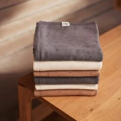 Jollein Baby Deken Wieg 75x100cm Pointelle - Biscuit -Winkel voor babyproducten 1200x1200 2580