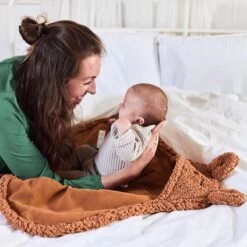 Jollein Wikkeldeken Bunny 100x105cm - Caramel -Winkel voor babyproducten 1200x1200 2620