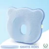 SIMIA™ Ergonomisch Babykussen Met Afneembare Hoes - Tegen Plat Achterhoofd - Hoofdkussen - Traagschuim Kussen - Memory Foam - Baby Steunkussen - Kraamcadeau - Blauw -Winkel voor babyproducten 1200x1200 2724