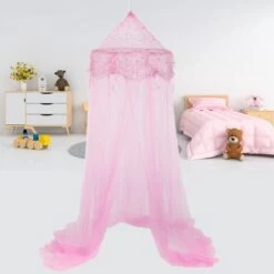 Merkloos Decopatent® Prinsessen Klamboe Kinderkamer - Klamboe Baby Kamer - Klamboe 1 Persoons - Voor Boven Bed - Roze - 60 X 60 X 250 Cm 3 Merkloos Decopatent® Prinsessen Klamboe Kinderkamer - Klamboe Baby Kamer - Klamboe 1 Persoons - Voor Boven Bed - Roze - 60 X 60 X 250 Cm -Winkel voor babyproducten 1200x1200 2822