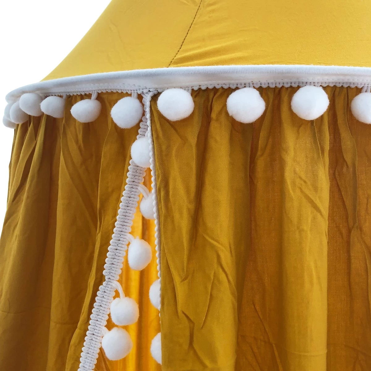 By Baboo Klamboe Baby 245cm - Okergeel - Katoen - Pompons By Baboo Klamboe Baby 245cm - Okergeel - Katoen - Pompons -Winkel voor babyproducten 1200x1200 2838