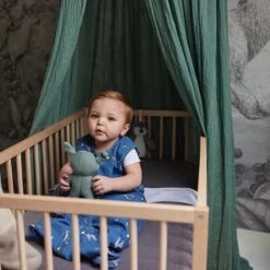 Jollein Baby Klamboe Vintage 245cm - Ash Green 8 Jollein Baby Klamboe Vintage 245cm - Ash Green -Winkel voor babyproducten 1200x1200 2841