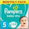 Pampers® Pampers Baby Dry Maat 5 - 124 Luiers Maandbox -Winkel voor babyproducten 1200x1200 35