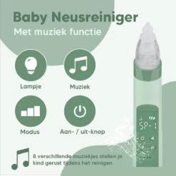 Hunnybunny® Elektrische Neusreiniger Voor Baby’s Met Muziek En Licht – Neuspeer - Aspirator - Neuszuiger - USB-compatibel -Winkel voor babyproducten 1200x1200 380