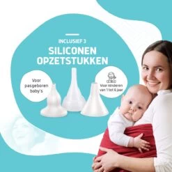 Hoy En Dia® Neusreiniger Baby Snoetenpoetsers - Neuspeer Met USB - Elektrische Neuszuiger En Oorreiniger -Winkel voor babyproducten 1200x1200 420