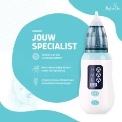 Hoy En Dia® Neusreiniger Baby Snoetenpoetsers - Neuspeer Met USB - Elektrische Neuszuiger En Oorreiniger -Winkel voor babyproducten 1200x1200 423