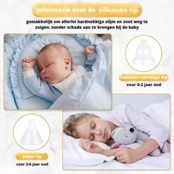 Premium Elektrische Oplaadbare Neus Reiniger Voor Baby En Kinderen - Inclusief Oplader, Handleiding En Batterijen - Hygiënische Neusreiniger - Baby Aspirator - Neuszuiger - Baby Neuspompje - Toetenveger - Baby Neusreiniger - Geel - Neusspoeler -Winkel voor babyproducten 1200x1200 457