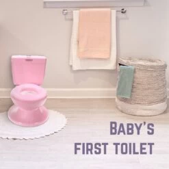 Casteleyn - Toilet Trainer - WC Potje - Plaspotje - Kinder Toilet - Met Geluid - Tot 21KG - Roze -Winkel voor babyproducten 1200x1200 60