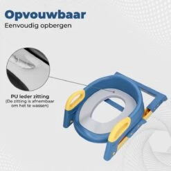 WC Verkleiner Met Trapje - Inclusief Handvaten - Opvouwbaar - 2 Tot 7 Jaar - Blauw Geel -Winkel voor babyproducten 1200x1200 621