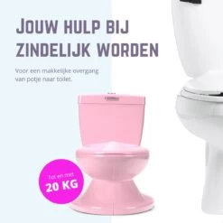 Casteleyn - Toilet Trainer - WC Potje - Plaspotje - Kinder Toilet - Met Geluid - Tot 21KG - Roze -Winkel voor babyproducten 1200x1200 63