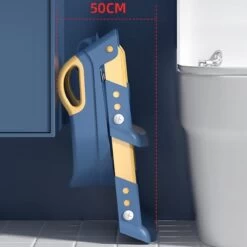 Zindelijkheidstraining Stoel Met Opstapje Ladder, Zindelijkheidstraining Toilet Voor Kinderen Jongens Meisjes Peuters-comfortabel Veilig Potje Stoel Met Anti-slip Pads Ladder - Blauw -Winkel voor babyproducten 1200x1200 635
