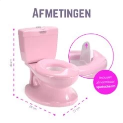 Casteleyn - Toilet Trainer - WC Potje - Plaspotje - Kinder Toilet - Met Geluid - Tot 21KG - Roze -Winkel voor babyproducten 1200x1200 64