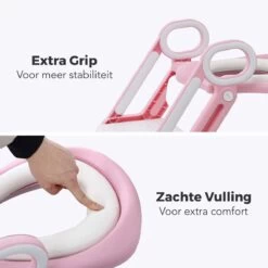 LifeGoods WC Verkleiner Met Trapje - Trainer Met Opstapje - 2 Tot 7 Jaar - Roze/Wit 5 LifeGoods WC Verkleiner Met Trapje - Trainer Met Opstapje - 2 Tot 7 Jaar - Roze/Wit -Winkel voor babyproducten 1200x1200 650