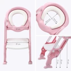 LifeGoods WC Verkleiner Met Trapje - Trainer Met Opstapje - 2 Tot 7 Jaar - Roze/Wit 10 LifeGoods WC Verkleiner Met Trapje - Trainer Met Opstapje - 2 Tot 7 Jaar - Roze/Wit -Winkel voor babyproducten 1200x1200 655