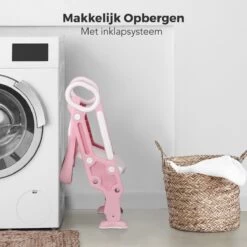 LifeGoods WC Verkleiner Met Trapje - Trainer Met Opstapje - 2 Tot 7 Jaar - Roze/Wit 11 LifeGoods WC Verkleiner Met Trapje - Trainer Met Opstapje - 2 Tot 7 Jaar - Roze/Wit -Winkel voor babyproducten 1200x1200 656