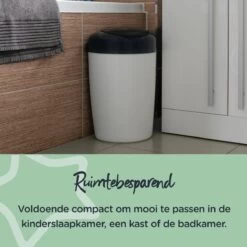 Tommee Tippee Simplee Sangenic Luieremmer, Milieuvriendelijker Systeem, Inclusief 1 Navulcassette Met Duurzaam Geproduceerde Antibacteriële GREENFILM, Grijs -Winkel voor babyproducten 1200x1200 720